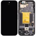 OLED Assembly With Frame (With Fingerprint Sensor ) For Google Pixel 9A (Refurbished) (Obsidian)