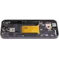 OLED Assembly With Frame (With Fingerprint Sensor ) For Google Pixel 9A (Refurbished) (Obsidian)