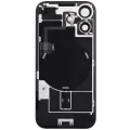 Back Glass w/ MagSafe Magnet & NFC & Flashlight Flex For iPhone 17 (Used OEM Pull: Grade B) (White)