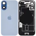 Back Glass w/ MagSafe Magnet & NFC & Flashlight Flex For iPhone 17 (Used OEM Pull: Grade B) (Mist Blue)
