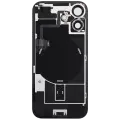 Back Glass w/ MagSafe Magnet & NFC & Flashlight Flex For iPhone 17 (Used OEM Pull: Grade C) (Mist Blue)