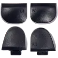 R1 L1 R2 L2 Trigger Buttons With Springs For PlayStation 5 Controller (Black, BDM-030) (8 Piece Set)