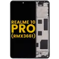 LCD Assembly With Frame For Realme 10 Pro (RMX3661) (Refurbished) (Dark Matter)