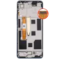 LCD Assembly With Frame For Realme 10 Pro (RMX3661) (Refurbished) (Nebula Blue)