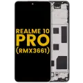 LCD Assembly With Frame For Realme 10 Pro (RMX3661) (Refurbished) (Hyperspace Gold)