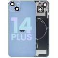 Back Glass w/ MagSafe Magnet & NFC & Flashlight Flex For iPhone 14 Plus (Service Pack) (Blue)