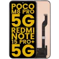 OLED Assembly Without Frame For Xiaomi Poco M8 Pro 5G / Redmi Note 15 Pro Plus 5G (Refurbished) (All Colors)