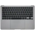Top Case with Battery and Keyboard (ANSI US) For MacBook Air 13" A3113 (2024) (Used OEM Pull: Grade A) (Space Gray)