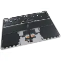 Top Case with Battery and Keyboard (ANSI US) For MacBook Air 13" A3113 (2024) (Used OEM Pull: Grade A) (Space Gray)