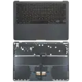 Top Case with Battery and Keyboard (ANSI US) For MacBook Air 13" A3113 (Used OEM Pull: Grade B) (Midnight)
