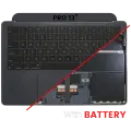 Top Case with Battery and Keyboard For MacBook Air 13" A2681 (2022) (US Keyboard) (Used OEM Pull: Grade B) (Midnight)