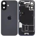 Back Glass w/ MagSafe Magnet & NFC & Flashlight Flex For iPhone 17 (Used OEM Pull: Grade C) (Black)