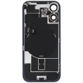 Back Glass w/ MagSafe Magnet & NFC & Flashlight Flex For iPhone 17 (Used OEM Pull: Grade C) (Sage )