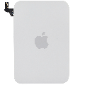 Back Glass w/ MagSafe Magnet & NFC For iPhone 17 Pro (Used OEM Pull: Grade C) (Silver)