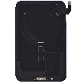 Back Glass w/ MagSafe Magnet & NFC For iPhone 17 Pro Max (Used OEM Pull: Grade B) (Silver)