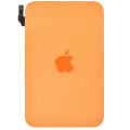 Back Glass w/ MagSafe Magnet & NFC For iPhone 17 Pro Max (Used OEM Pull: Grade C) (Cosmic Orange)