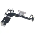 Charging Port Flex Cable With Board For iPhone 15 (Genuine OEM) (Pink)