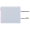30W Dual-Port Wall Charger with GaN Fast Charging (USB-C + USB-A) (AmpSentrix Pro) (Pink)