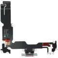 Charging Port Flex Cable With Board For iPhone 15 Plus (Genuine OEM) (Blue)