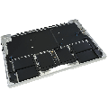 Top Case with Battery and Keyboard (ANSI US) For MacBook Pro 14" A2442 (2021) / A2779 (2023) (Genuine OEM) (Silver)