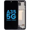 LCD Assembly With Frame For Samsung Galaxy A35 5G (A356/ 2025)(6.58" ) (US Version) (Aftermarket : incell )(Navy)
