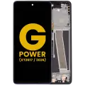 LCD Assembly With Frame For Motorola Moto G Power 5G (XT2617 / 2026) (Refurbished) (Evening Blue)