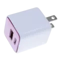 30W Dual-Port Wall Charger with GaN Fast Charging (USB-C + USB-A) (AmpSentrix Pro) (Pink)