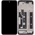 LCD Assembly With Frame For Motorola Moto G17 (XT2623 / 2026) / G17 Power (XT2623 / 2026) (Refurbished) (All Colors)
