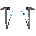 Left Front Arm For DJI Mavic 3 Pro (Used OEM Pull: Grade A)