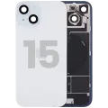 Back Glass w/ MagSafe Magnet & NFC & Flashlight Flex For iPhone 15 (Used OEM Pull: Grade B) (Blue)