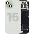 Back Glass w/ MagSafe Magnet & NFC & Flashlight Flex For iPhone 15 (Used OEM Pull: Grade B) (Green)