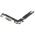Charging Port Flex Cable For iPhone 17 (Used OEM Pull) (Sage)