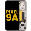OLED Assembly With Frame Compatible (With Fingerprint Sensor) For Google Pixel 9A (Refurbished) (Porcelain)