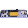 OLED Assembly With Frame Compatible (With Fingerprint Sensor) For Google Pixel 9A (Refurbished) (Iris)