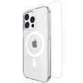 Clear Case with Screen Protector And MagSafe For iPhone 15 Pro 