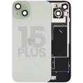 Back Glass w/ MagSafe Magnet & NFC & Flashlight Flex For iPhone 15 Plus (Used OEM Pull: Grade C) (Green)