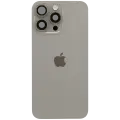 Back Glass w/ MagSafe Magnet & NFC & Flashlight Flex For IPhone 15 Pro Max (Service Pack) (Natural Titanium)