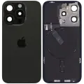 Back Glass w/ MagSafe Magnet & NFC & Flashlight Flex For IPhone 15 Pro (Genuine OEM) (Black Titanium)