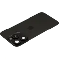 Back Glass w/ MagSafe Magnet & NFC & Flashlight Flex For IPhone 15 Pro (Genuine OEM) (Black Titanium)