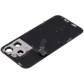 Back Glass w/ MagSafe Magnet & NFC & Flashlight Flex For IPhone 15 Pro (Genuine OEM) (White Titanium)
