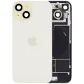 Back Glass w/ MagSafe Magnet & NFC & Flashlight Flex For IPhone 15 (Genuine OEM) (Yellow)