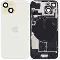 Back Glass w/ MagSafe Magnet & NFC & Flashlight Flex For IPhone 15 (Genuine OEM) (Yellow)