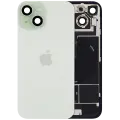 Back Glass w/ MagSafe Magnet & NFC & Flashlight Flex For IPhone 15 (Genuine OEM) (Green)