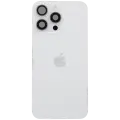 Back Glass w/ MagSafe Magnet & NFC & Flashlight Flex For iPhone 15 Pro Max (Genuine OEM) (UK / EU Version) (White Titanium)