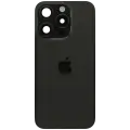 Back Glass w/ MagSafe Magnet & NFC & Flashlight Flex For iPhone 15 Pro (Genuine OEM) (UK / EU Version) (Black Titanium)