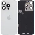 Back Glass w/ MagSafe Magnet & NFC & Flashlight Flex For iPhone 15 Pro (Service Pack) (White Titanium)