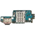Charging Port Board With Sim Card Reader For Samsung Galaxy S26 Ultra (S948O) (Dual Card Version) (Premium)