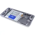 OLED Assembly With Frame For Samsung Galaxy S23 FE 5G (Used OEM Pull: Grade B/C) (Graphite)													