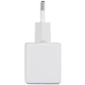 30W Dual-Port Wall Charger with GaN Fast Charging (USB-C + USB-A) (AmpSentrix Pro) (220V Euro) (Ultramarine)