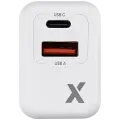 2 Plug - 20W USB Type C And USB Type A Wall Power Adapter (AmpSentrix) (220V Euro)